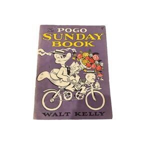 The Pogo Sunday Book  1st Printing  Walt Kelly‎  1956